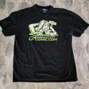 Cool Emerald City Comic Con Shirt Size XL